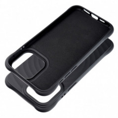 Apple iPhone 16 Pro Case Silicone Zephyr Mag Elegant  MagSAFE  Black 