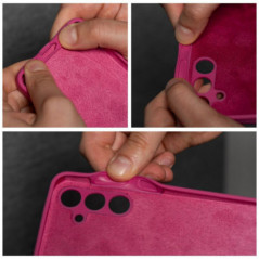 Honor X7a Case Silicone 2mm Pink