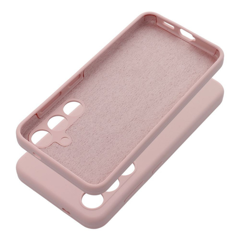 Motorola Moto G34 Case Silicone 2mm Sand pink 