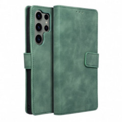 Samsung Galaxy S23 Ultra 5G Wallet Cases TENDER Book Green 