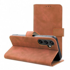 Samsung Galaxy S23 FE Wallet Cases TENDER Book Brown 