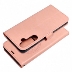 Apple iPhone 16 Pro Max Wallet Cases MEZZO Book Peach fuzz 