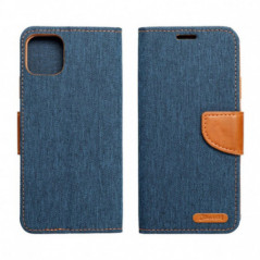 Samsung Galaxy S10 Plus Wallet Cases CANVAS Book Navy blue 