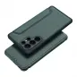 Samsung Galaxy S24 Wallet Cases  Razor Book Carbon Fibre, Carbon pattern  Dark green 