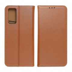 Samsung Galaxy S24 Wallet Cases  Leather case SMART PRO Elegant  Brown 