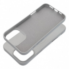 Apple iPhone 16 Pro Max Case Silicone Mag Cover MagSAFE  Titanium