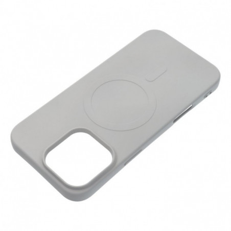 Apple iPhone 16 Pro Max Case Silicone Mag Cover MagSAFE  Titanium