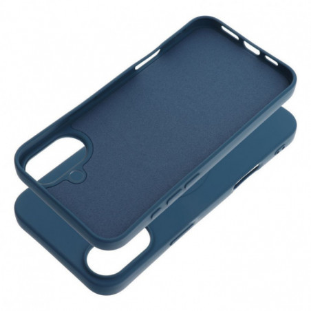 Apple iPhone 16 Plus Case Silicone Mag Cover MagSAFE  Blue