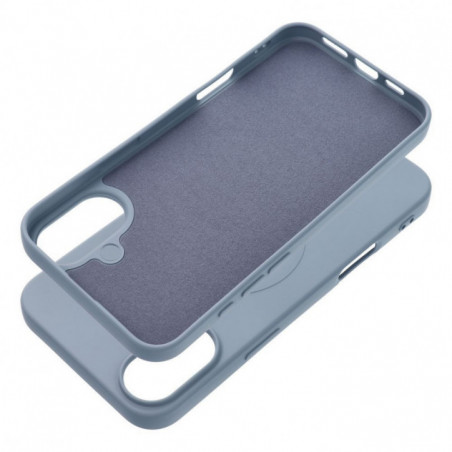 Apple iPhone 16 Plus Case Silicone Mag Cover MagSAFE  Light blue