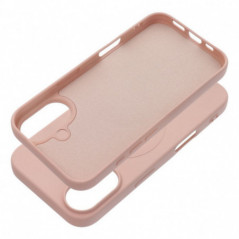 Apple iPhone 16 Case Silicone Mag Cover MagSAFE  Pink