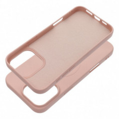 Apple iPhone 16 Pro Max Case Silicone Mag Cover MagSAFE  Pink