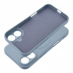 Apple iPhone 16 Case Silicone Mag Cover MagSAFE  Light blue