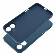 Apple iPhone 16 Plus Case Silicone Mag Cover MagSAFE  Blue