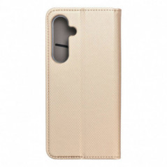 Samsung Galaxy S24 FE Wallet Cases Smart Case Book Gold