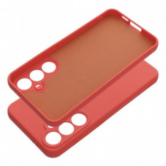 Samsung Galaxy S24 FE Case Silicone Elegant  Peach