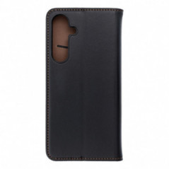 Samsung Galaxy S24 FE Wallet Cases Leather case SMART PRO Elegant  Black