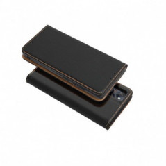 Samsung Galaxy S24 FE Wallet Cases Leather Elegant  Black