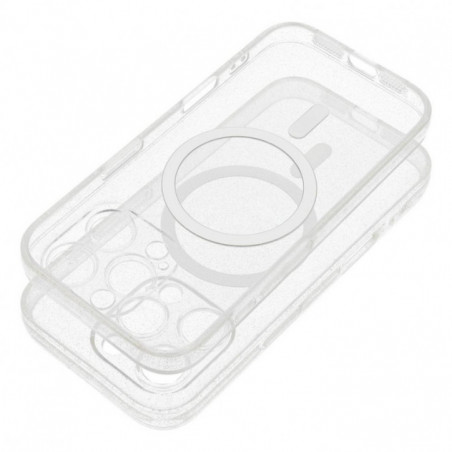 Apple iPhone 15 Plus Case Clear Mag Cover MagSAFE  Transparent