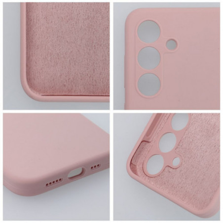 Samsung Galaxy S25 Case Silicone 2mm Sand pink