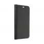 Apple iPhone 16 Wallet Cases LUNA Book Carbon Carbon Fibre, Elegant  Black