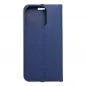 Apple iPhone 16 Pro Wallet Cases LUNA Book Carbon Carbon Fibre, Elegant  Blue