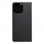 Apple iPhone 16 Pro Max Wallet Cases LUNA Book Carbon Carbon Fibre, Elegant  Black