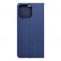 Apple iPhone 16 Pro Max Wallet Cases LUNA Book Carbon Carbon Fibre, Elegant  Blue