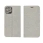 Apple iPhone 16 Plus Wallet Cases LUNA Book Gold Elegant  Silver