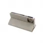 Apple iPhone 16 Plus Wallet Cases LUNA Book Gold Elegant  Silver