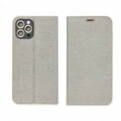 Apple iPhone 16 Plus Wallet Cases LUNA Book Gold Elegant  Silver