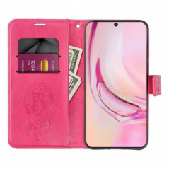 Apple iPhone 16 Wallet Cases MEZZO Book Dreamcatcher  Magenta