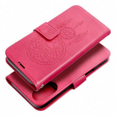 Apple iPhone 16 Wallet Cases MEZZO Book Dreamcatcher  Magenta