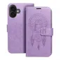 Apple iPhone 16 Wallet Cases MEZZO Book Dreamcatcher  Purple