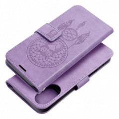 Apple iPhone 16 Wallet Cases MEZZO Book Dreamcatcher  Purple