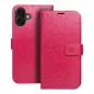 Apple iPhone 16 Plus Wallet Cases MEZZO Book Mandala  Magenta