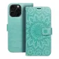 Apple iPhone 16 Pro Max Wallet Cases MEZZO Book Mandala  Green