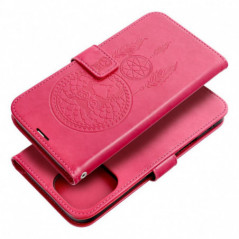 Apple iPhone 16 Pro Max Wallet Cases MEZZO Book Dreamcatcher  Magenta