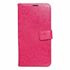 Apple iPhone 16 Wallet Cases MEZZO Book Mandala  Magenta