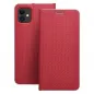 Apple iPhone 16 Pro Wallet Cases LUNA Book Carbon Carbon Fibre, Elegant  Red