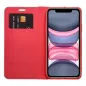 Apple iPhone 16 Pro Wallet Cases LUNA Book Carbon Carbon Fibre, Elegant  Red