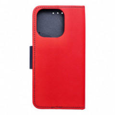 Apple iPhone 16 Pro Wallet case Fancy Book Red / Navy