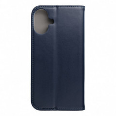 Apple iPhone 16 Plus Wallet Cases Smart Magneto book Navy