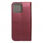 Apple iPhone 16 Pro Max Wallet Cases Smart Magneto book Burgundy