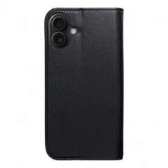 Apple iPhone 16 Plus Wallet Cases Smart Case Book Black