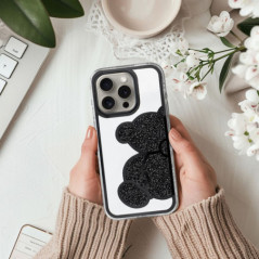 Apple iPhone 16 Pro Max Case Teddy bear Black
