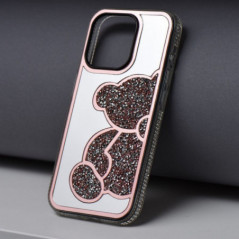 Apple iPhone 16 Pro Max Case Teddy bear Pink