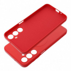 Samsung Galaxy A16 Case Silicone Mag Cover MagSAFE  Red