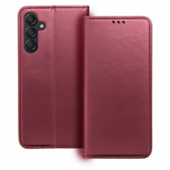 Samsung Galaxy A16 Wallet Cases Smart Magneto book Burgundy