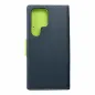Samsung Galaxy S25 Ultra Wallet case Fancy Book Navy / Lime