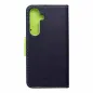 Samsung Galaxy S25 Wallet case Fancy Book Navy / Lime